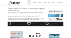 Desktop Screenshot of i-beheer.nl